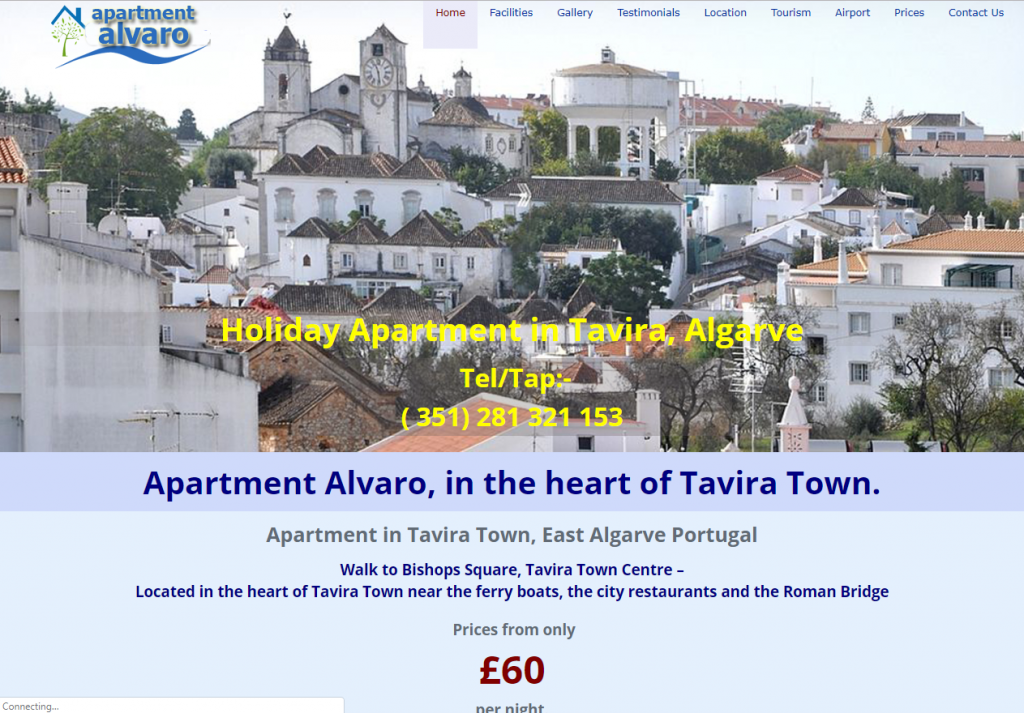 apartment to rent example with link
