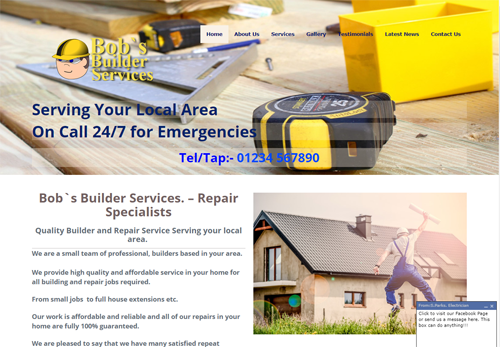 builder business example with link