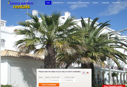 rentals company example with link