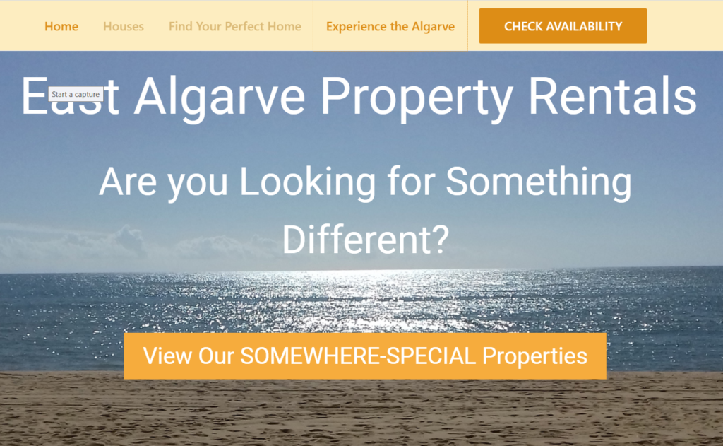 quintanet east algarve website